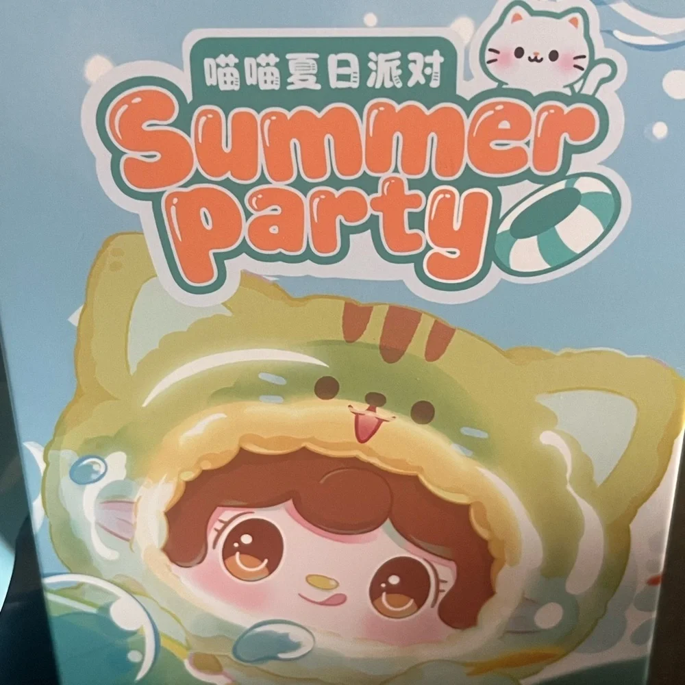 Yooki Summer Party Rainbow Meow Plush